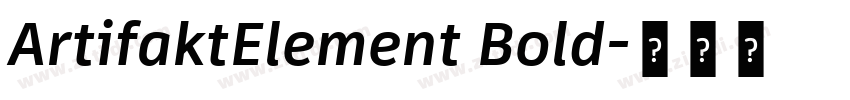 ArtifaktElement Bold字体转换 ArtifaktElement Bold字体转换